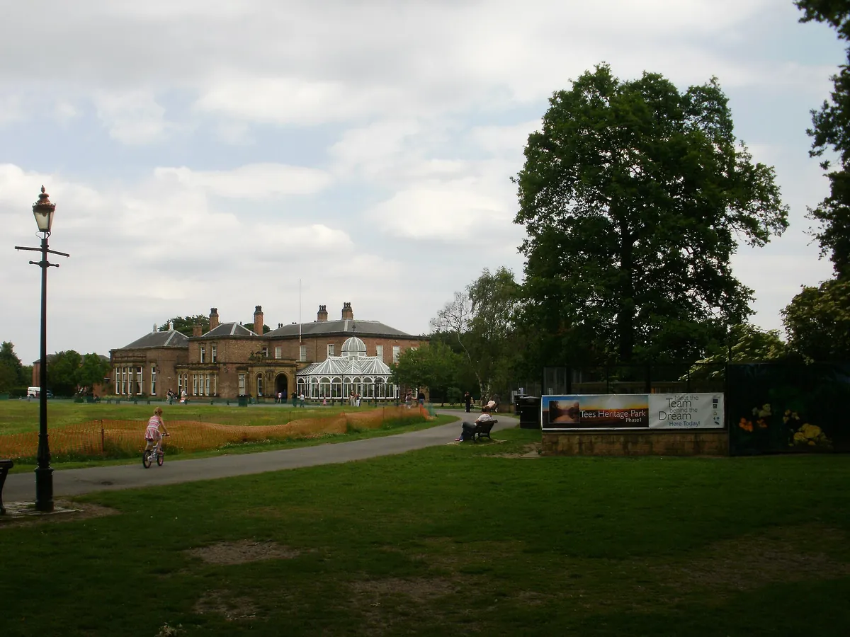 Preston Hall in Preston Park, Eaglescliffe, within the Eaglescliffe with Preston Conservation Area